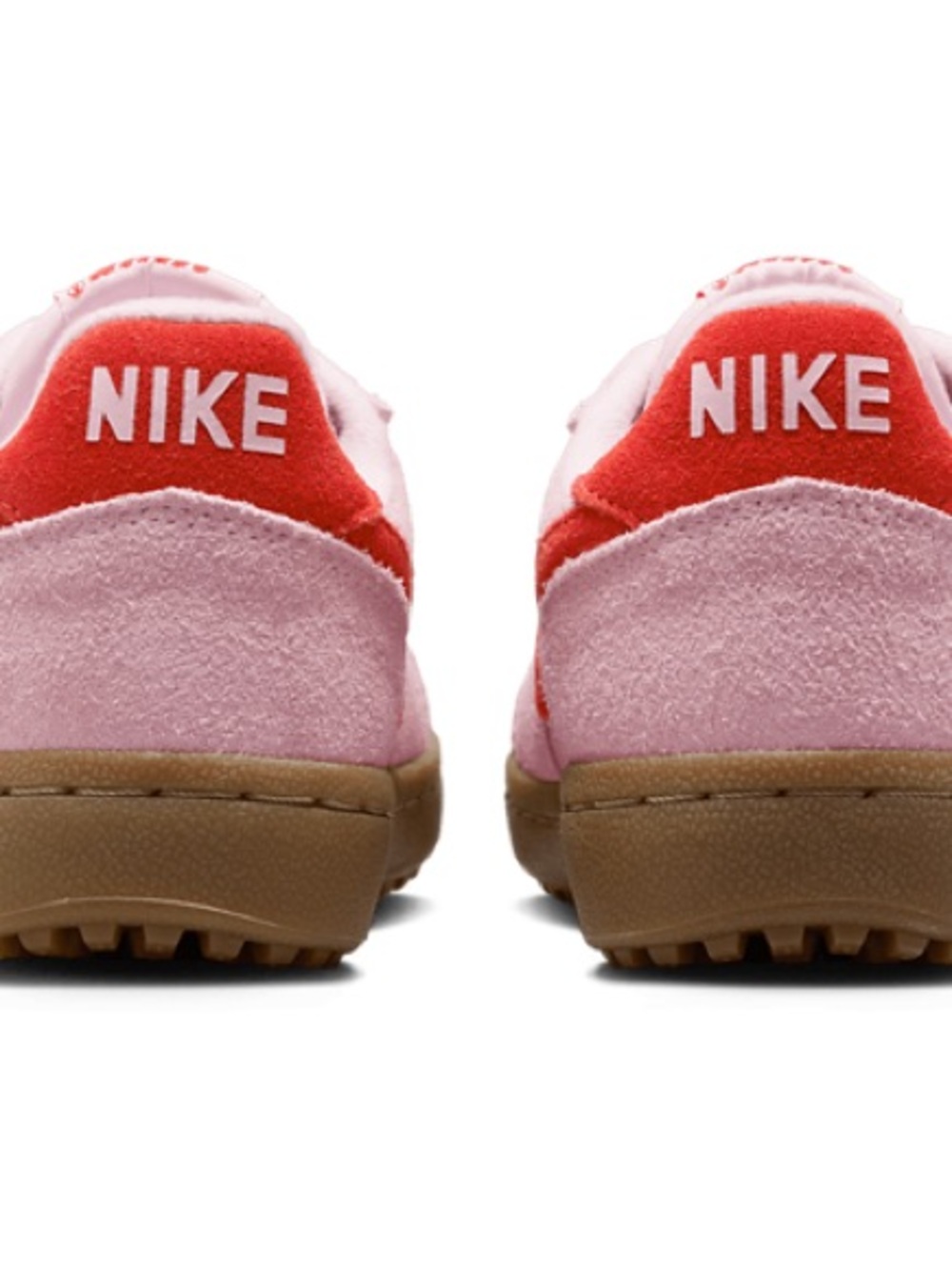 NEW Nike Pink and Coral Suede Women's Sneakers - Picture 14 of 16